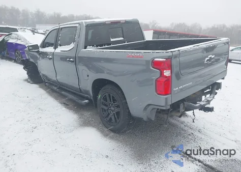 2022 Chevrolet Silverado 1500 Ltd 4Wd Short Bed Lt Trail Boss из США, поврежденный, VIN 3GCPYFED6NG131863